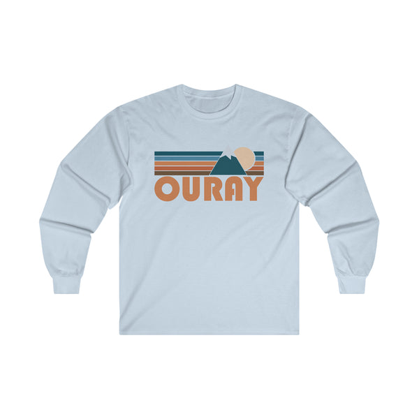 Ouray, Colorado Long Sleeve Shirt - Retro Unisex Ouray Long Sleeve Tee