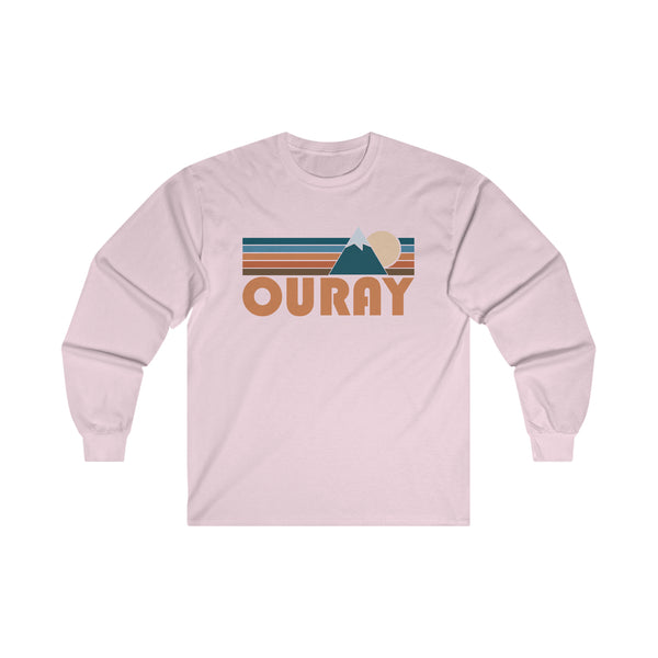 Ouray, Colorado Long Sleeve Shirt - Retro Unisex Ouray Long Sleeve Tee