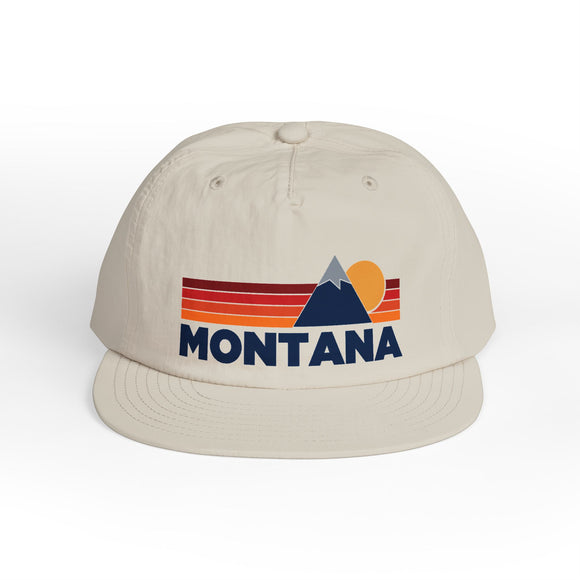 Montana Mountain Surf Cap | Retro Light Weight Cap