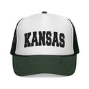 Kansas Retro Collegiate Style Trucker Hat-4