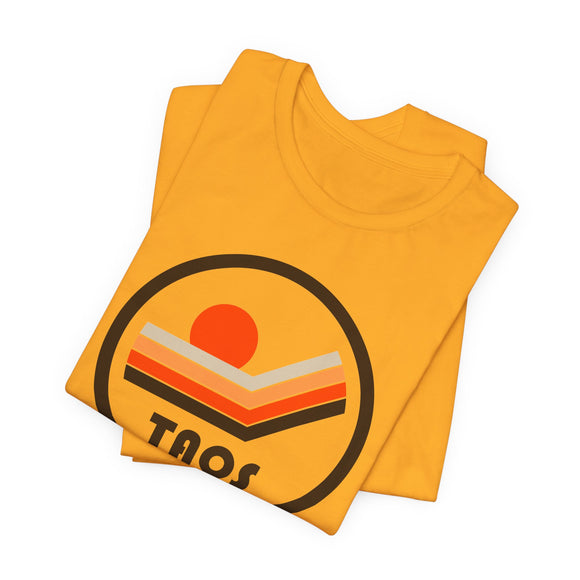 Taos, New Mexico T-Shirt - Sunset Mountain Graphic Tee