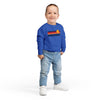 Midwest Toddler Sweatshirt - Retro Sun Midwest Toddler Crewneck Sweatshirt