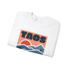 Taos, New Mexico Sweatshirt Retro Mountains, Taos Unisex Graphic Crewneck
