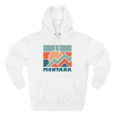 Montana Hoodie - Retro Mountain Unisex Sweatshirt-2