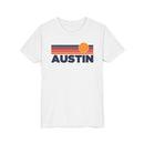 Austin, Texas Youth T-Shirt — Retro Sun Tee-2