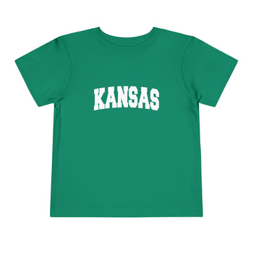 Kansas Toddler Graphic Tee - Kids Kansas Vacation T-Shirt