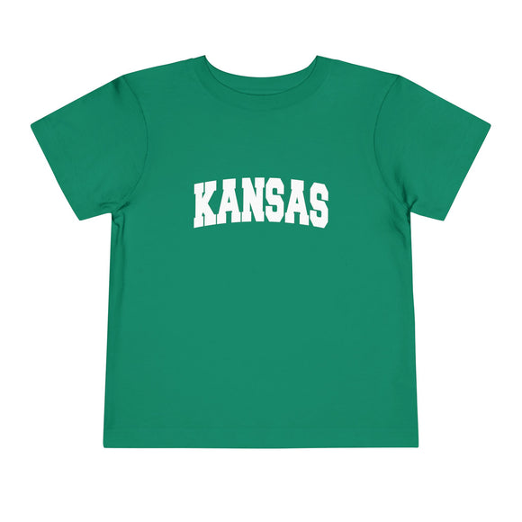 Kansas Toddler Graphic Tee - Kids Kansas Vacation Shirt
