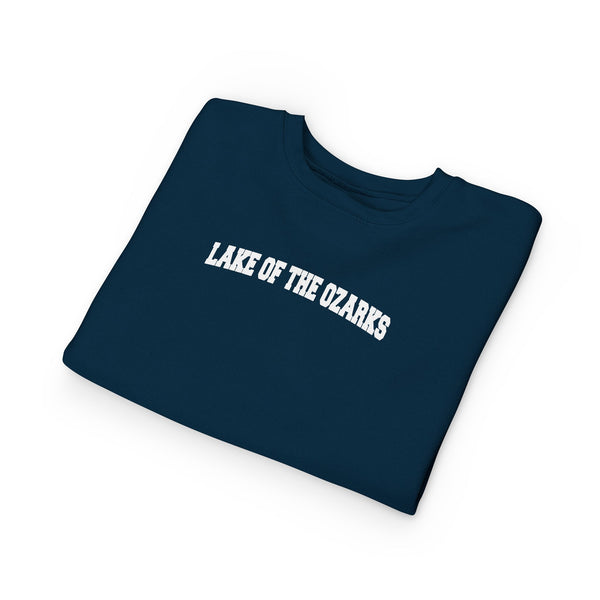 Lake of the Ozarks, Missouri Toddler Sweatshirt - Lake of the Ozarks Toddler Crewneck Sweatshirt