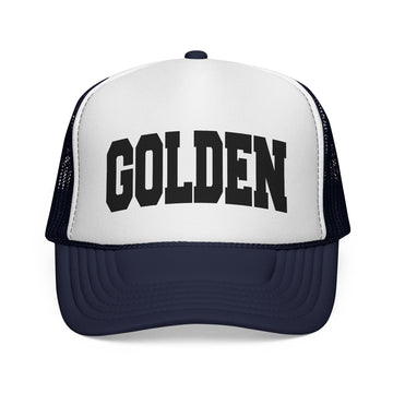 Buy dark-navy Golden, Colorado Collegiate Style Trucker Hat