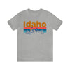 Idaho T-Shirt - Mountain Sunset Unisex Idaho Shirt