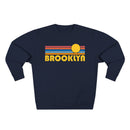 Premium Brooklyn, New York Retro Sun Graphic Sweatshirt-6
