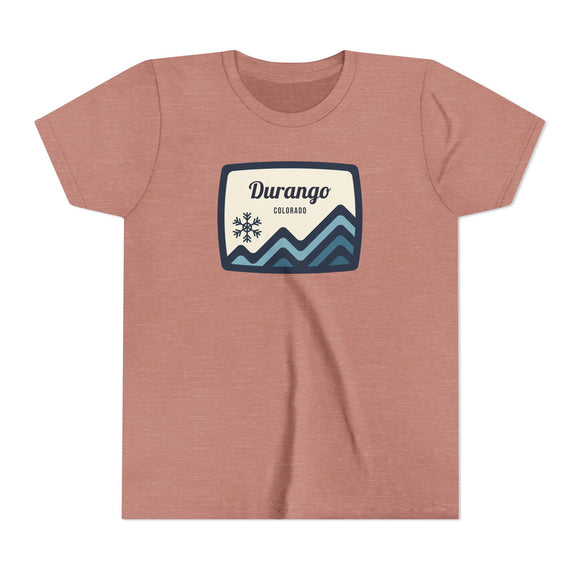 Durango, Colorado Youth T-Shirt — Mountain Tee