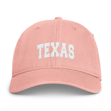 Buy peachy Texas Washed Baseball Cap - Vintage Coastal Comfort Colors