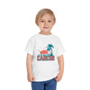 Cancun, Mexico Toddler T-Shirt - Retro Palm Tree Toddler Cancun Shirt