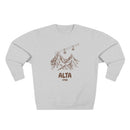 Premium Alta, Utah Gondola Ski Mountain Sweatshirt-3
