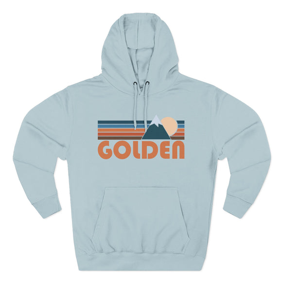Golden, Colorado Hoodie - Retro Mountain Unisex Sweatshirt
