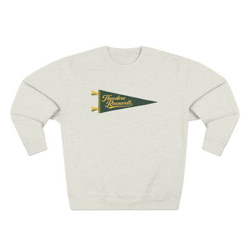 Buy oatmeal-heather Premium Theodore Roosevelt National Park Crewneck Sweatshirt