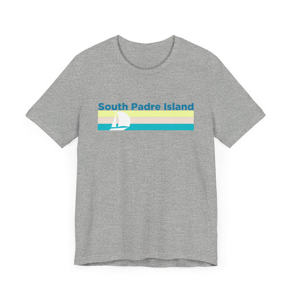 South Padre Island, Texas T Shirt - Sailboat Graphic Tee
