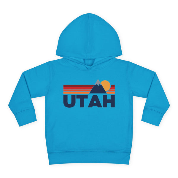 Utah Toddler Hoodie - Unisex Mountain Pullover Sweatshirt, Kids Hooded Jumper, Utah Souvenir