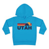 Utah Toddler Hoodie - Unisex Mountain Pullover Sweatshirt, Kids Hooded Jumper, Utah Souvenir