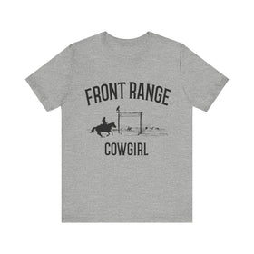 Buy athletic-heather Front Range, Colorado Cowgirl Graphic Tee