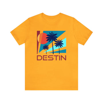 Destin, Florida T-Shirt - Unisex Destin Shirt - Palm Silhouette
