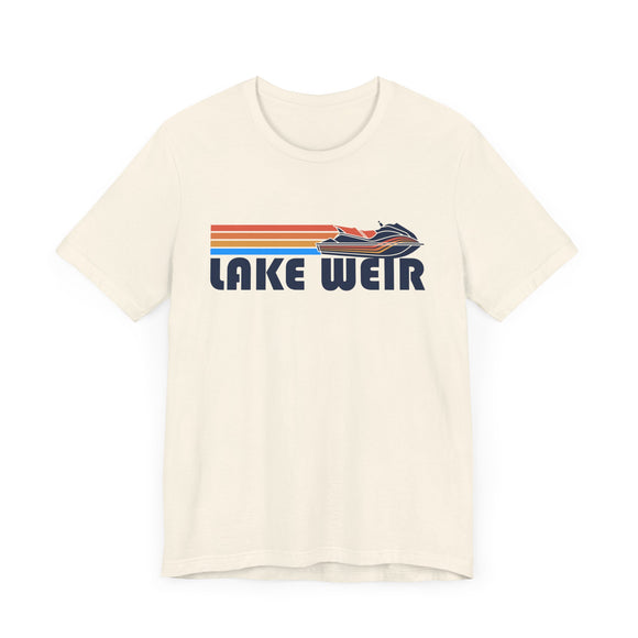 Lake Weir, Florida T Shirt - Retro Jetski PWC Graphic Tee