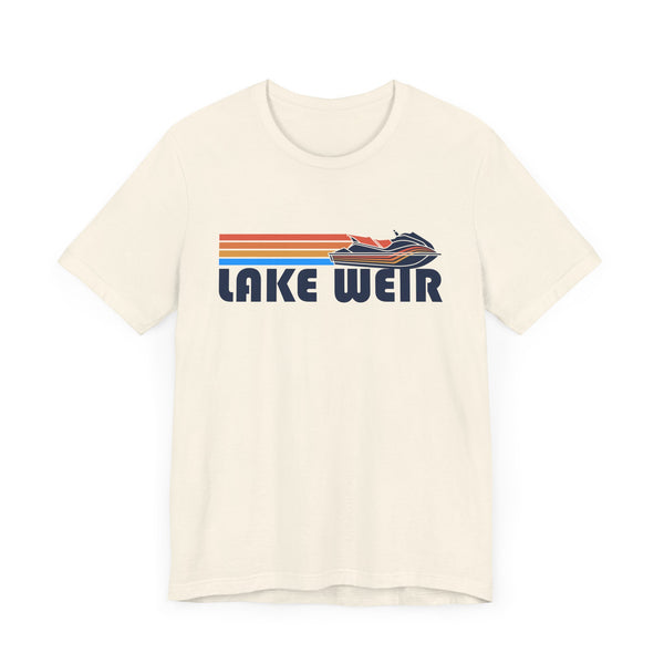 Lake Weir, Florida T Shirt - Retro Jetski PWC Graphic Tee