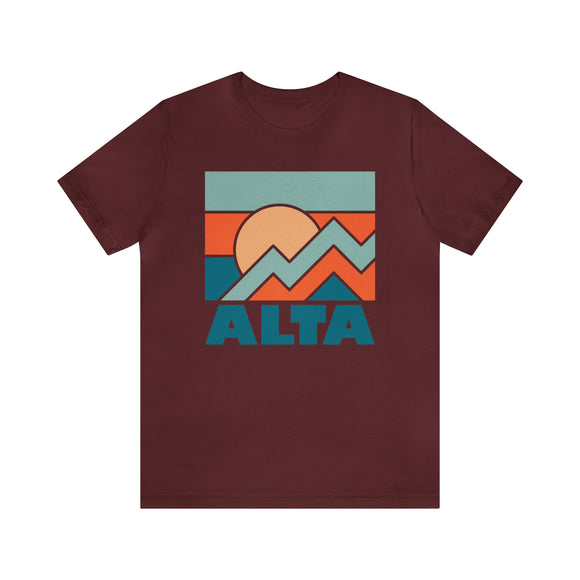 Alta, Utah T-Shirt - Retro Unisex Alta Shirt