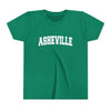 Asheville, North Carolina Youth Graphic Tee - Kids Asheville T Shirt