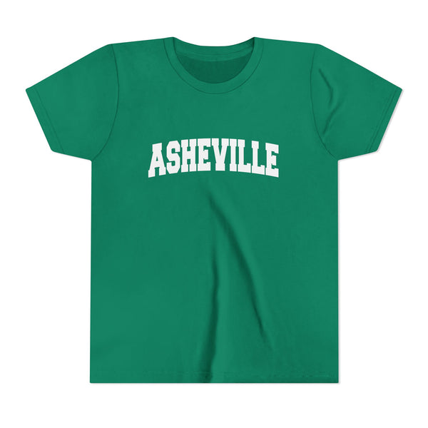 Asheville, North Carolina Youth Graphic Tee - Kids Asheville T Shirt