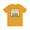 Retro Colorado T-Shirt, Mountain Sun Tee, Unisex Graphic Shirt, Vintage Colorado Top, Outdoor Adventure Clothing