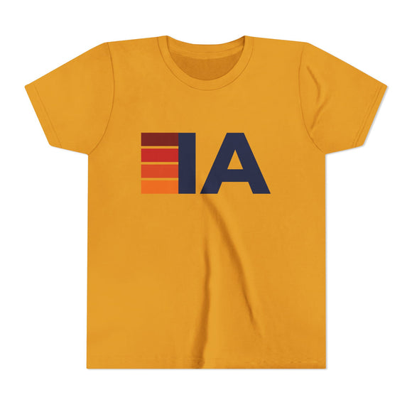 Iowa Toddler Tee - Retro IA T-Shirt