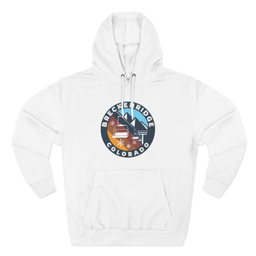 Premium Breckenridge, Colorado Ski Lift Hoodie