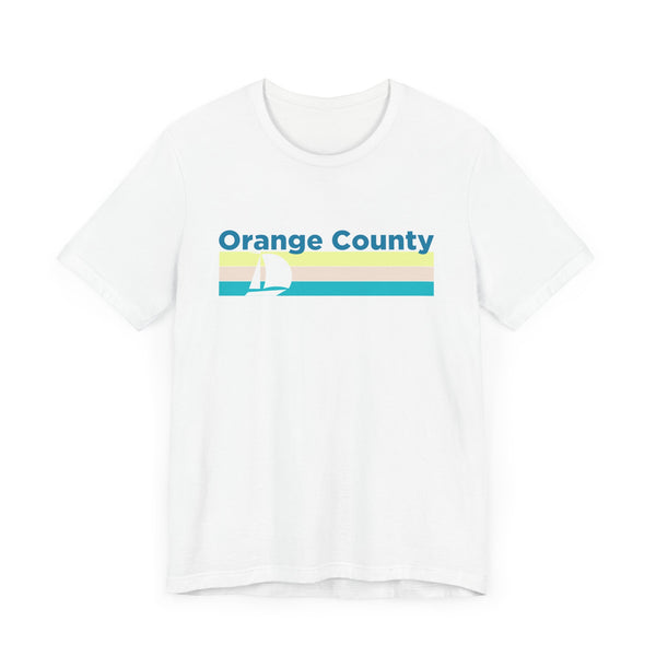 Orange County, California T Shirt - Sailboat Graphic Tee