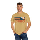 Idaho Graphic Tee, Comfort Colors Retro Unisex T shirt, Mountain Adventure Shirt-16
