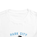 Park City, Utah Toddler Skiing Snowman Graphic Tee - Kids Park City T-Shirt-8