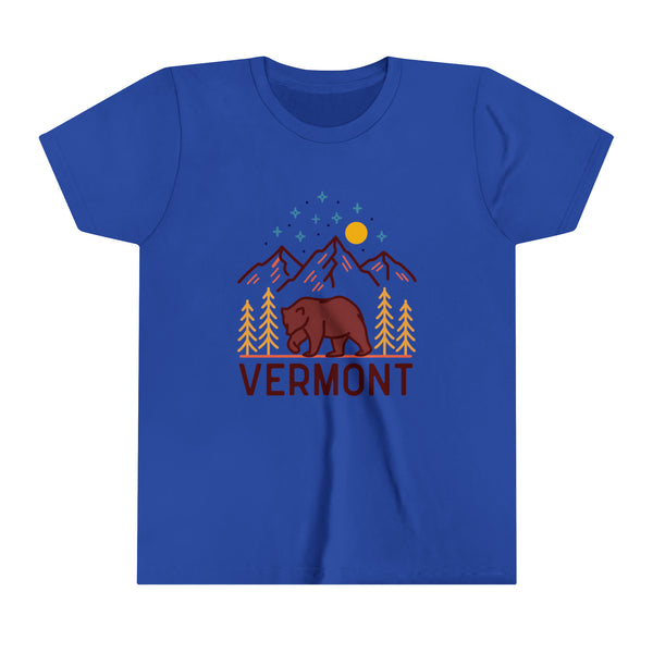 Vermont Youth T-Shirt - Unisex Kids Vermont Shirt