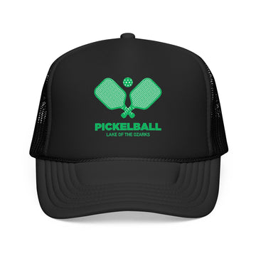 Lake of the Ozarks, Missouri Pickleball Trucker Hat - Foam Lake of the Ozarks Cap - 0