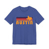 Austin, Texas T-Shirt Retro - Adult Unisex Austin T Shirt
