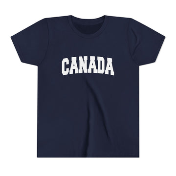 Buy navy Canada Youth Graphic Tee - Kids T Shirt