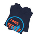 Iowa T Shirt - Retro Trees Iowa Tee-19