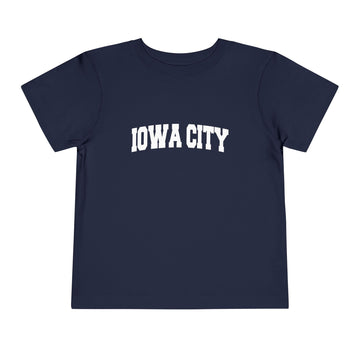 Buy navy Iowa City, Iowa Toddler Graphic Tee - Kids Iowa City Vacation T-Shirt