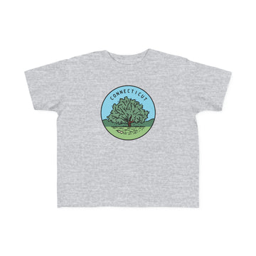 Buy heather Connecticut Toddler T-Shirt - Unisex Toddler Connecticut Shirt
