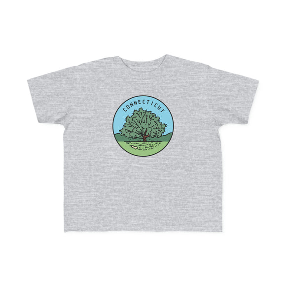 Connecticut Toddler T-Shirt - Unisex Toddler Connecticut Shirt