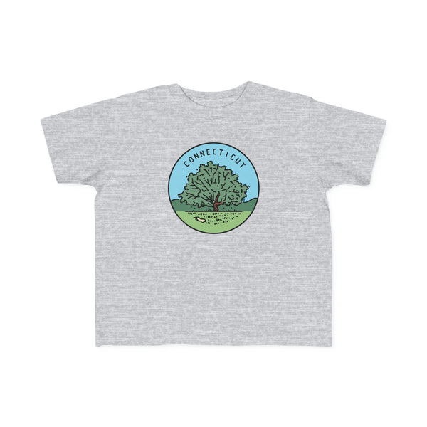 Connecticut Toddler T-Shirt - Unisex Toddler Connecticut Shirt