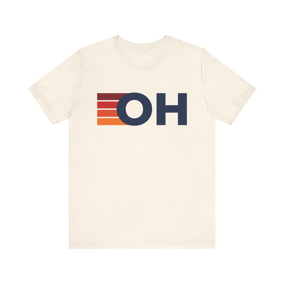 Ohio Retro Stripes T-Shirt | Ohio State Tee