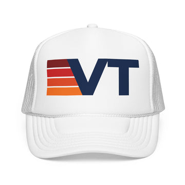 Buy white Vermont Trucker Hat - VT retro cap