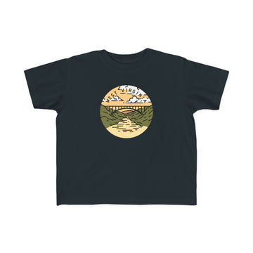 West Virginia Toddler T-Shirt - Unisex Toddler West Virginia Shirt - 0