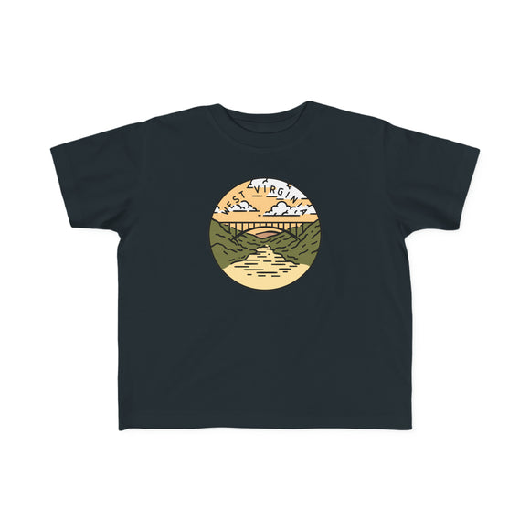 West Virginia Toddler T-Shirt - Unisex Toddler West Virginia Shirt